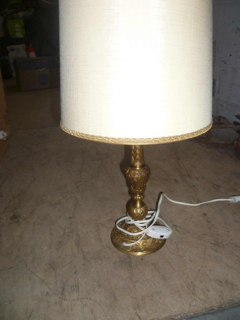 BRONZEN LAMPADAIRE, Antiek en Kunst, Ophalen