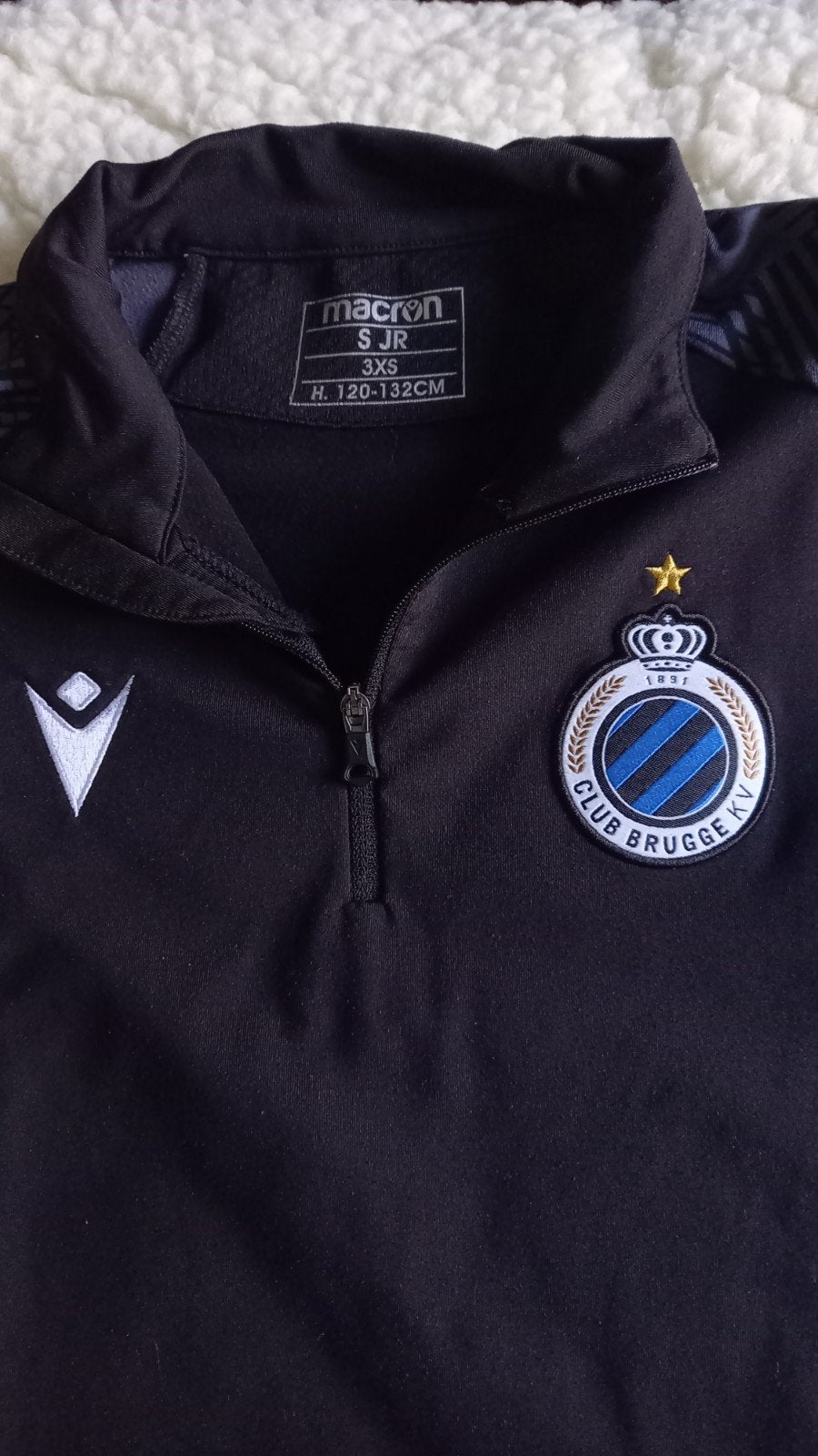 voetbalshirt Club Brugge met lange mouwen, Sport en Fitness, Ophalen of Verzenden