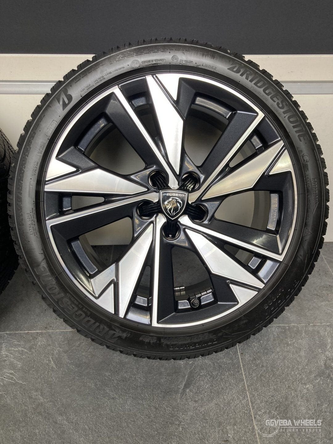 17” originele Peugeot 308 (SW) velgen + winterbanden 5x108, Auto-onderdelen, Gebruikt, -, -, Banden en Velgen