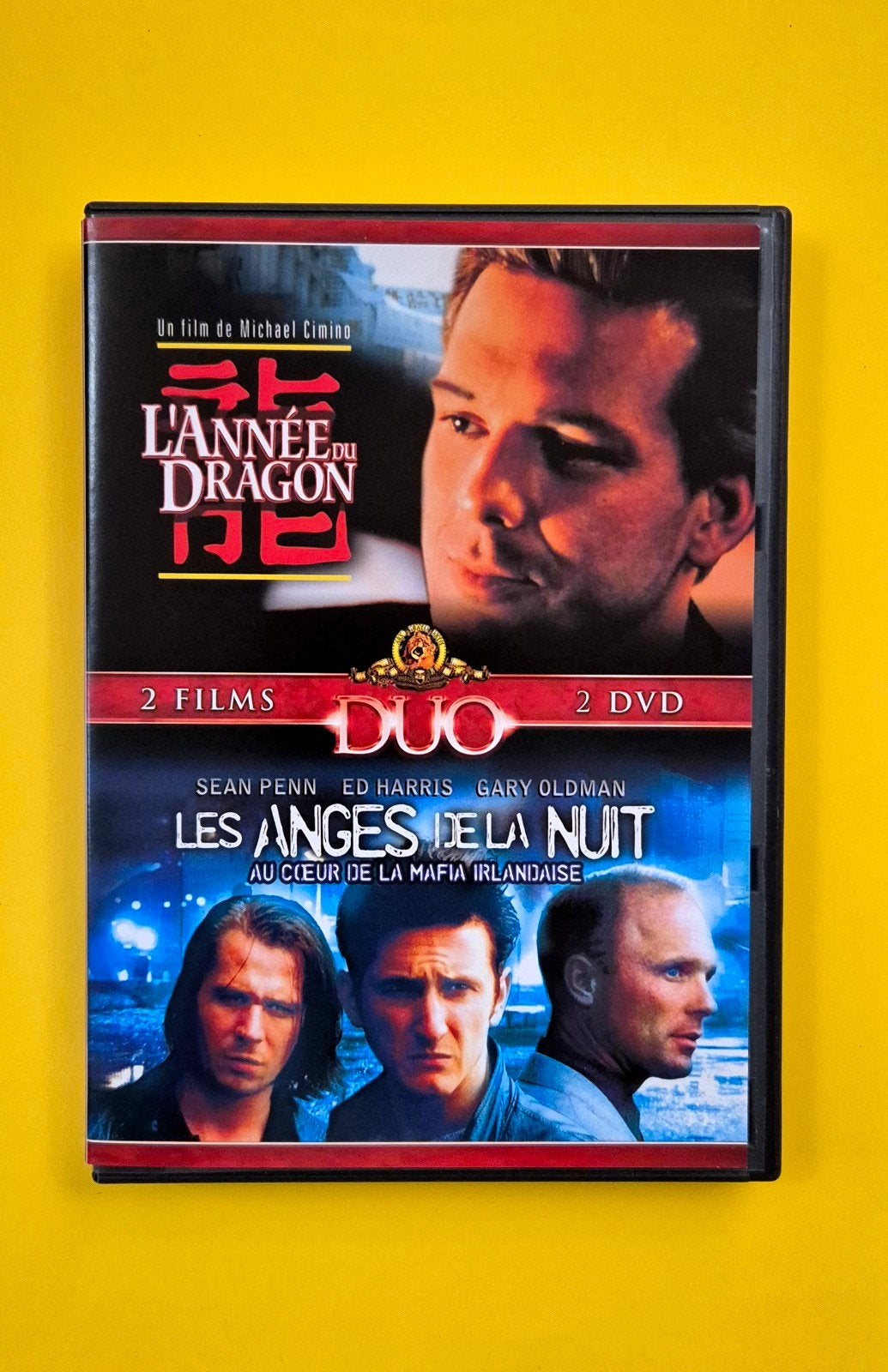 2x DVD 📀 L'année du dragon + Les anges de la nuit V2, Tous les âges, Comme neuf, Espagnol, Français