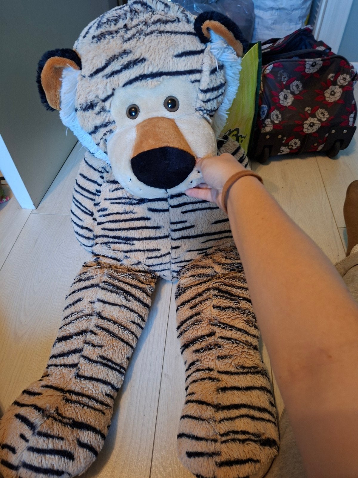 Tijgerknuffel, Kinderen en Baby's, Speelgoed | Knuffels en Pluche, Ophalen