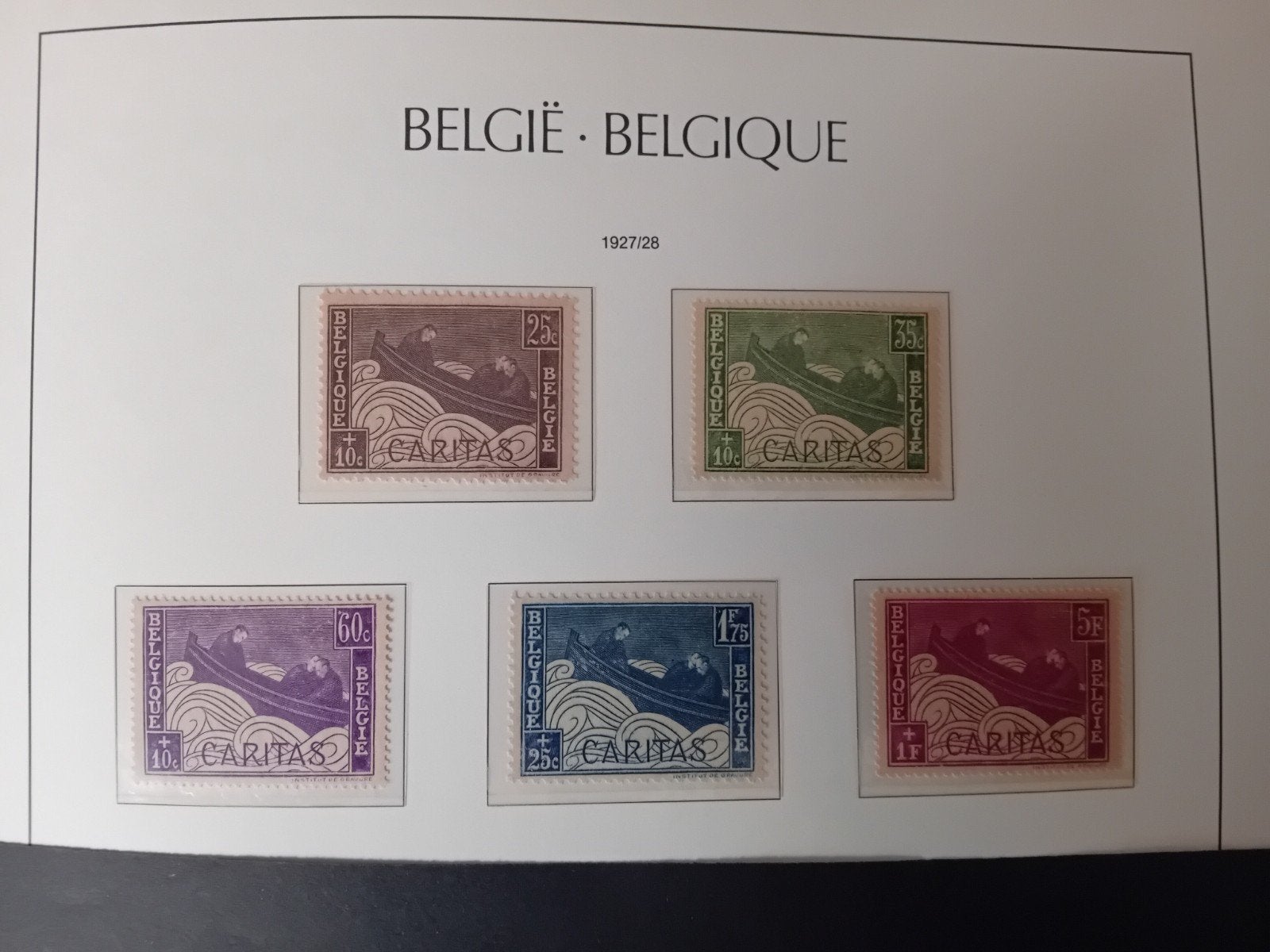 België postzegels 249/253** lot 25P, Postzegels en Munten, Postzegels | Europa | België, Verzenden, Postfris
