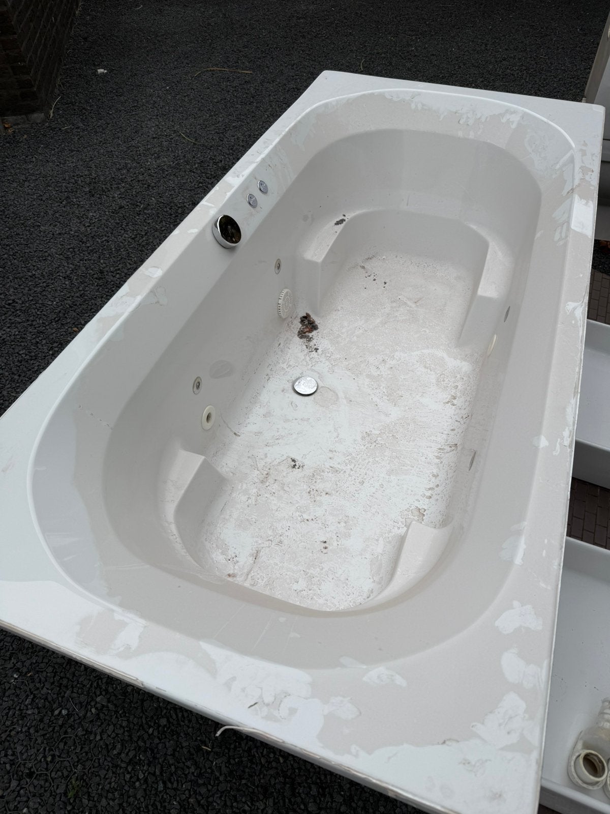 Zuurstofbad met jets, Huis en Inrichting, Ophalen, Gebruikt, Met bad