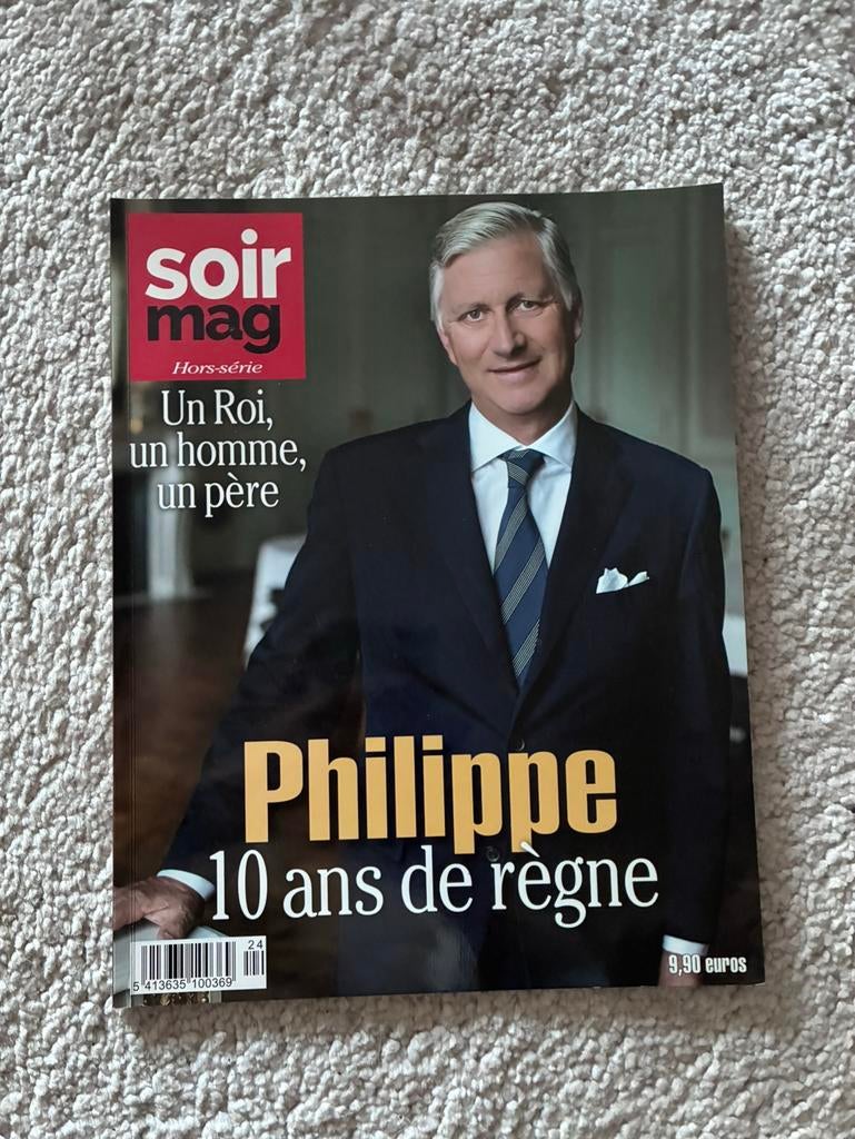 Soir Mag hors série Philippe 10 ans de règne, Livres, Enlèvement ou Envoi, Comme neuf