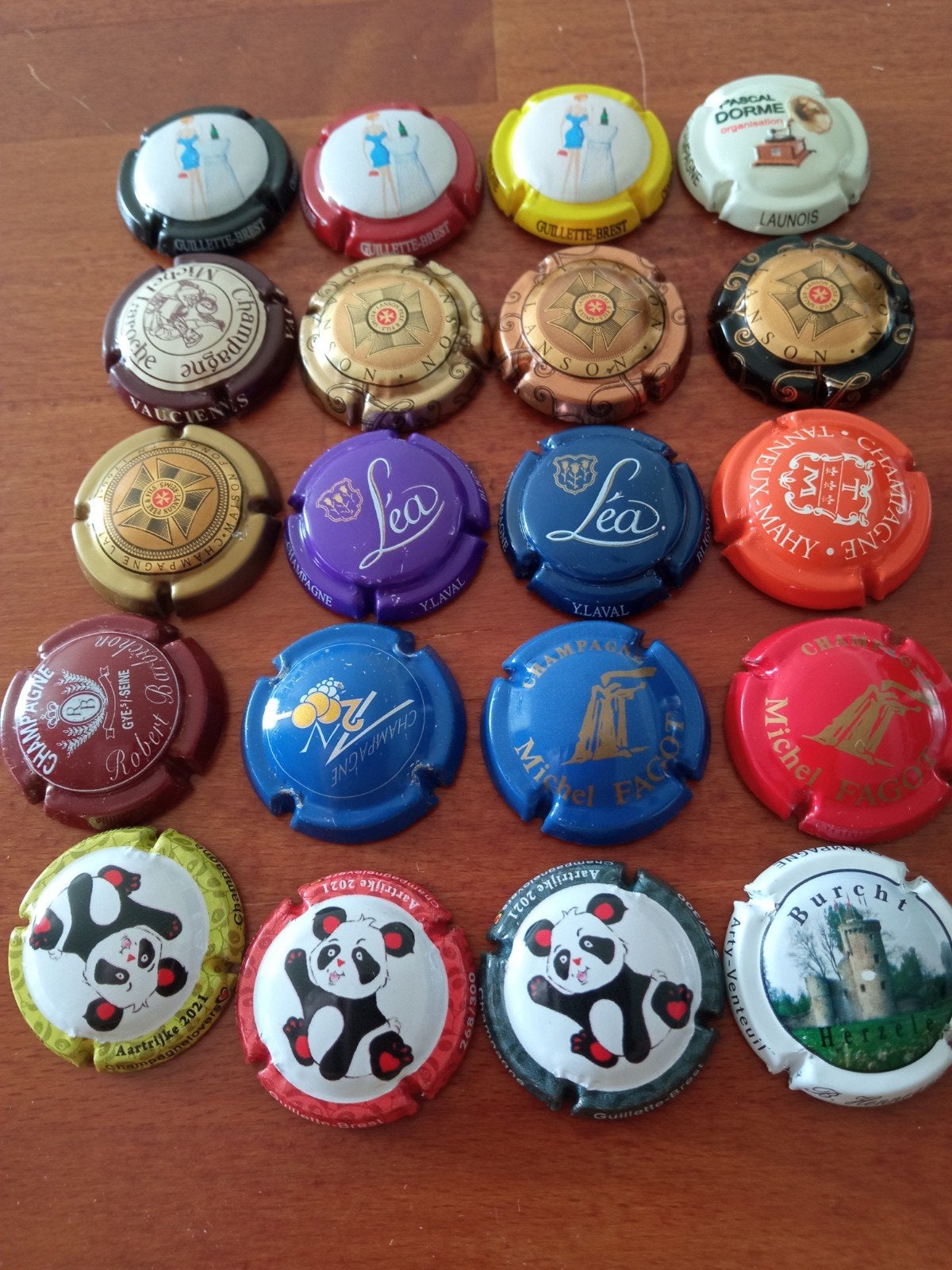 champagne capsules lot 6, Enlèvement ou Envoi