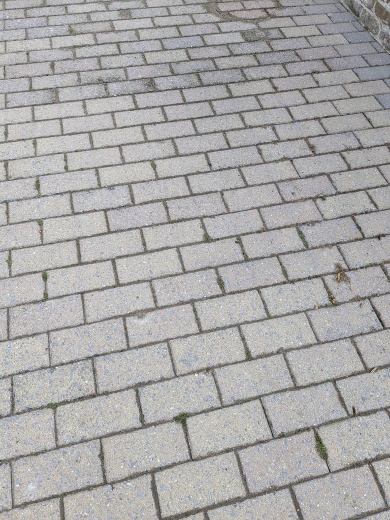 Betonklinkers 19 vierkante meter, Tuin en Terras, Tegels en Klinkers, Ophalen, Zo goed als nieuw