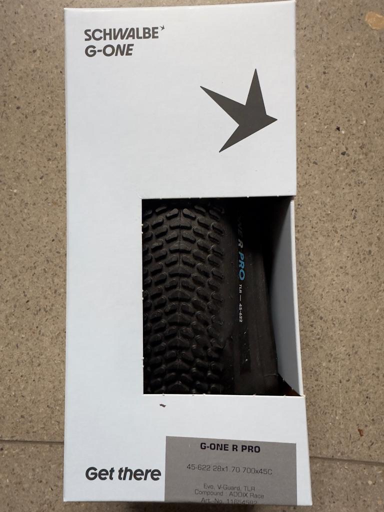 Schwalbe G-One R Pro Tubeless Gravelband 45 mm, Sport en Fitness, Wielrennen, Ophalen of Verzenden, Nieuw, Overige typen