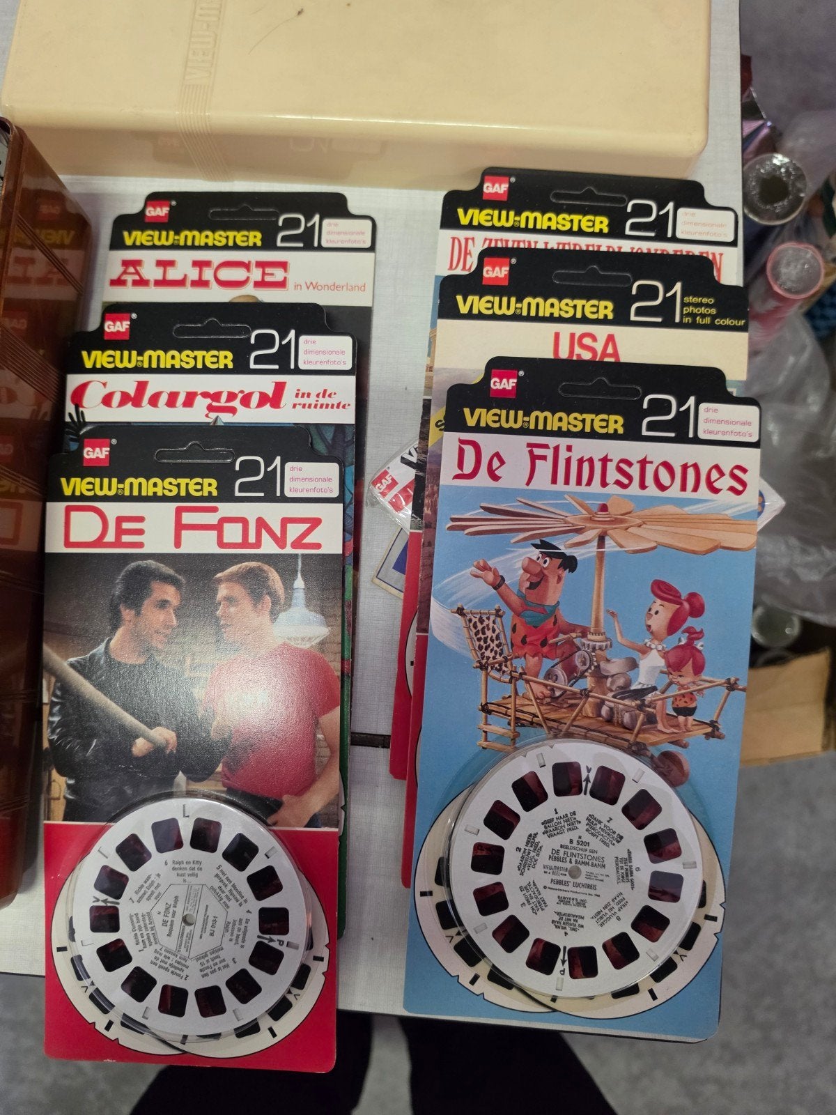 view master geopend en ongeopend, Verzamelen, Ophalen
