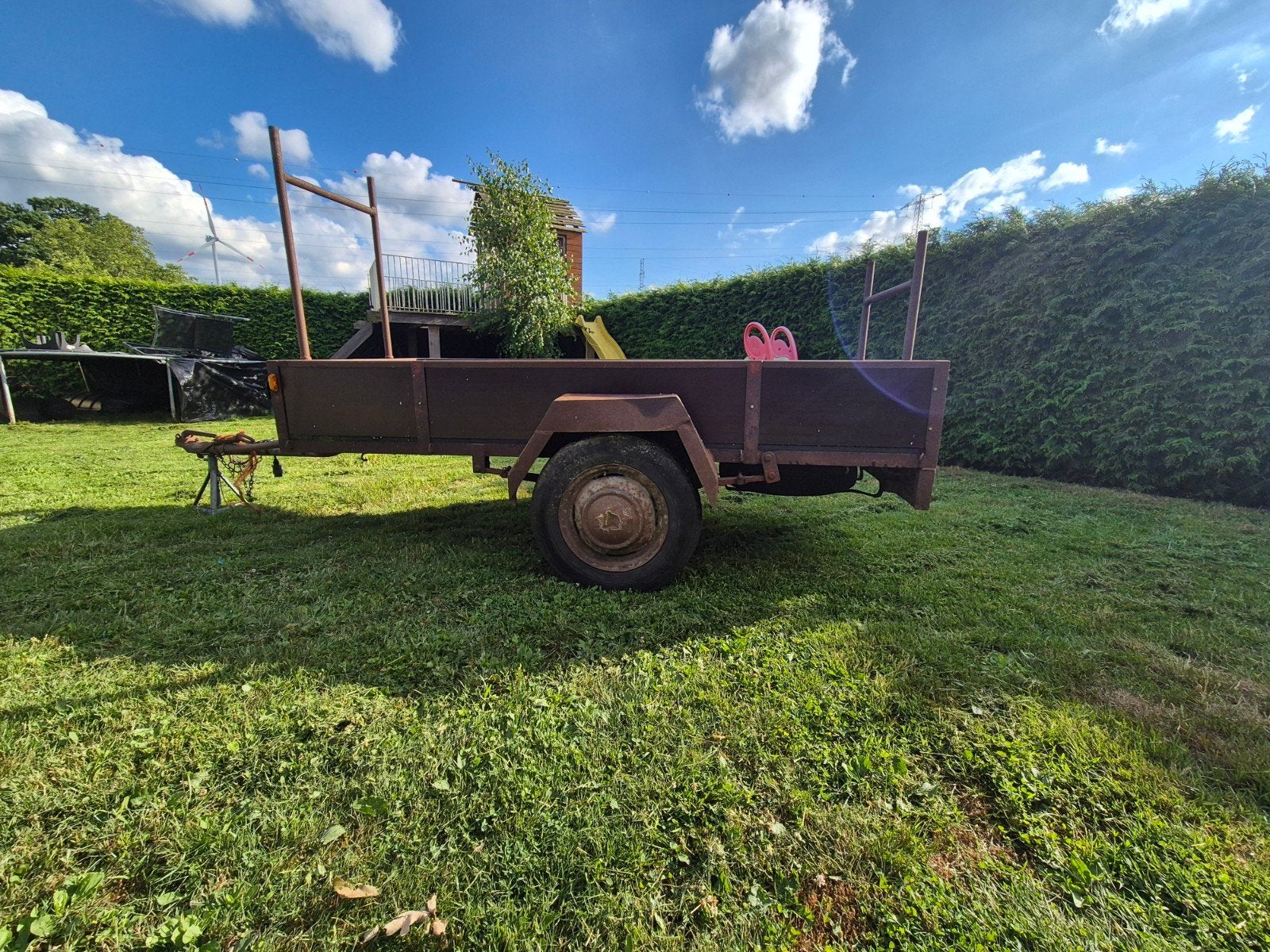 Aanhangwagen mtm  750 kg, Enlèvement