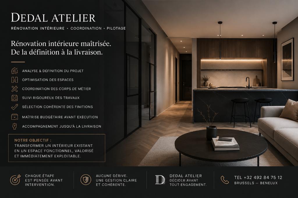 Rénovation intérieure maîtrisée | Coordination globale, Services & Professionnels, Bricoleurs & Entreprises de petits travaux du bâtiment