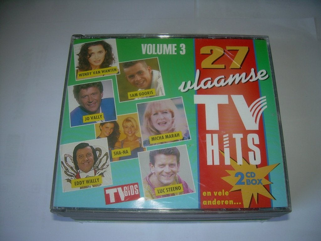 2 CD BOX - 27 VLAAMSE TV HITS - VOL 3, CD & DVD, En néerlandais, Enlèvement ou Envoi, Premier pressage, Comme neuf