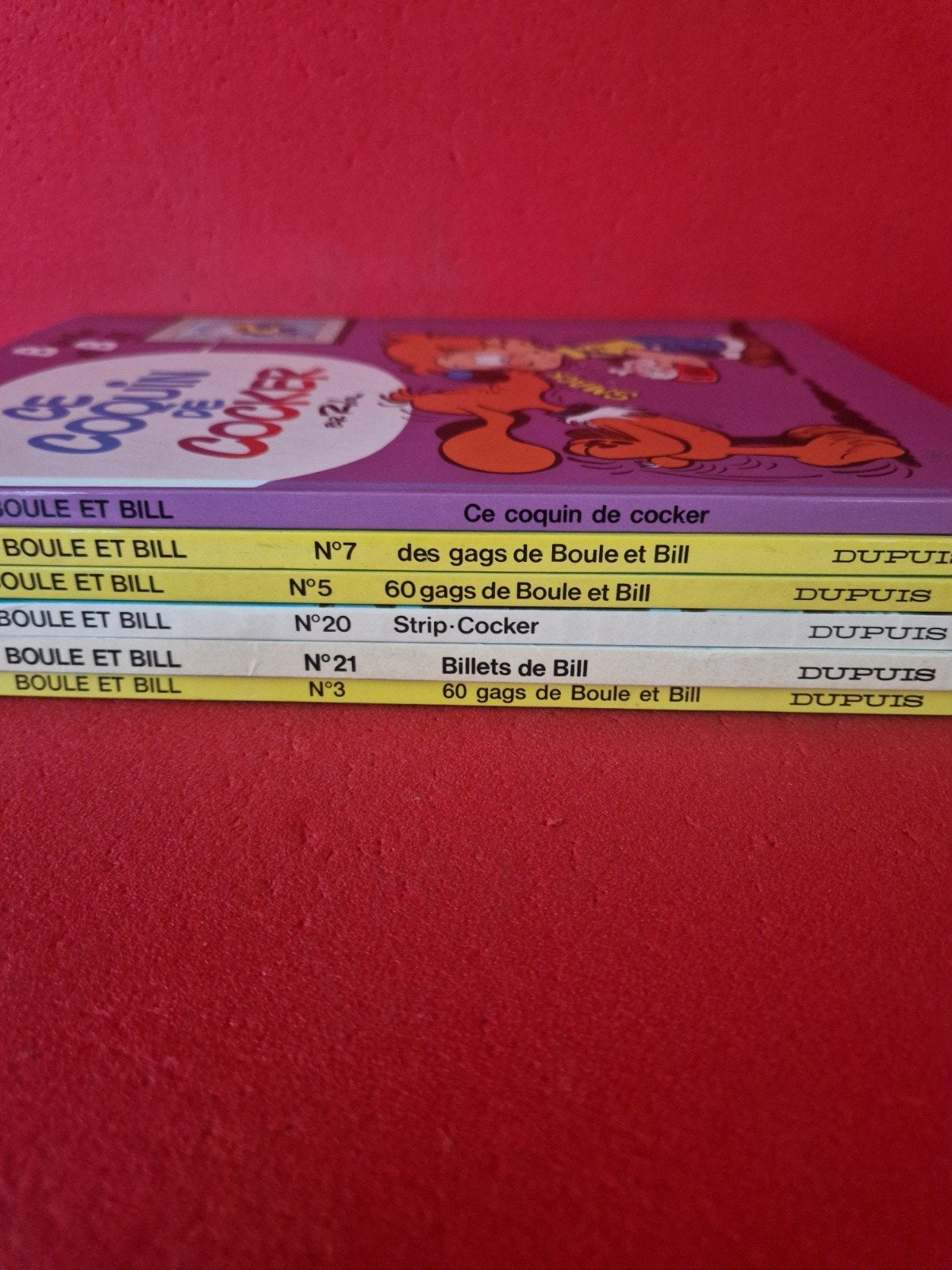 lot de 6 bd boule et bill, Enlèvement ou Envoi