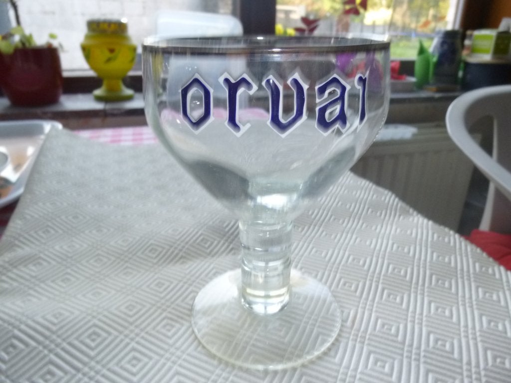 Oud geëmailleerd ovaal glas, Verzamelen, Ophalen, Zo goed als nieuw, Glas of Glazen, Overige merken