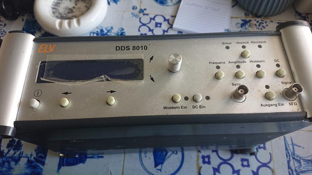 Générateur de fonctions numériques ELV DDS 8010, Enlèvement ou Envoi