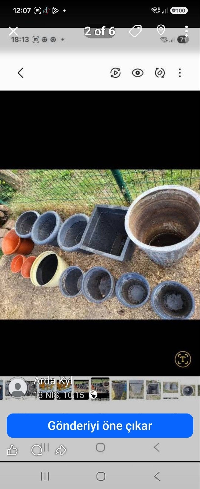 Bloem pot, Tuin en Terras, Ophalen of Verzenden