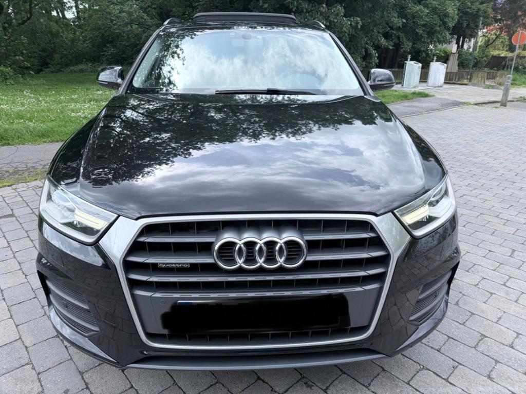 Audi Q3 2.0 TDI quattro Ambition Luxe pano . Camera .., Autos, Audi, Cuir, Achat, Entreprise, Entretenue par le concessionnaire