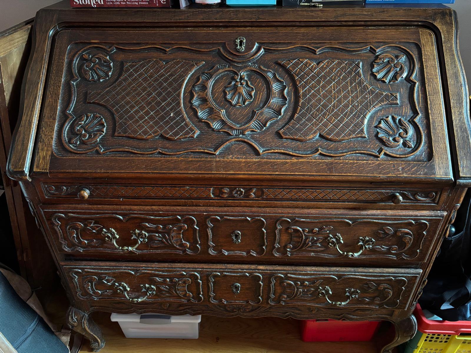 Secretaire, Huis en Inrichting, Kasten | Secretaires, Ophalen, Gebruikt