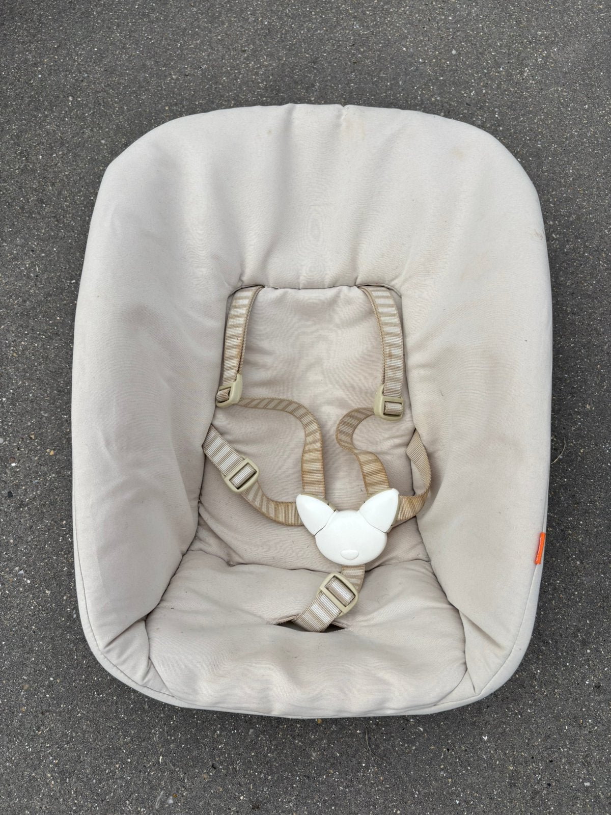Stokke Tripp Trapp Newborn, Kinderen en Baby's, Kinderstoelen, Ophalen, Gebruikt, Hangstoel, Gordel(s)