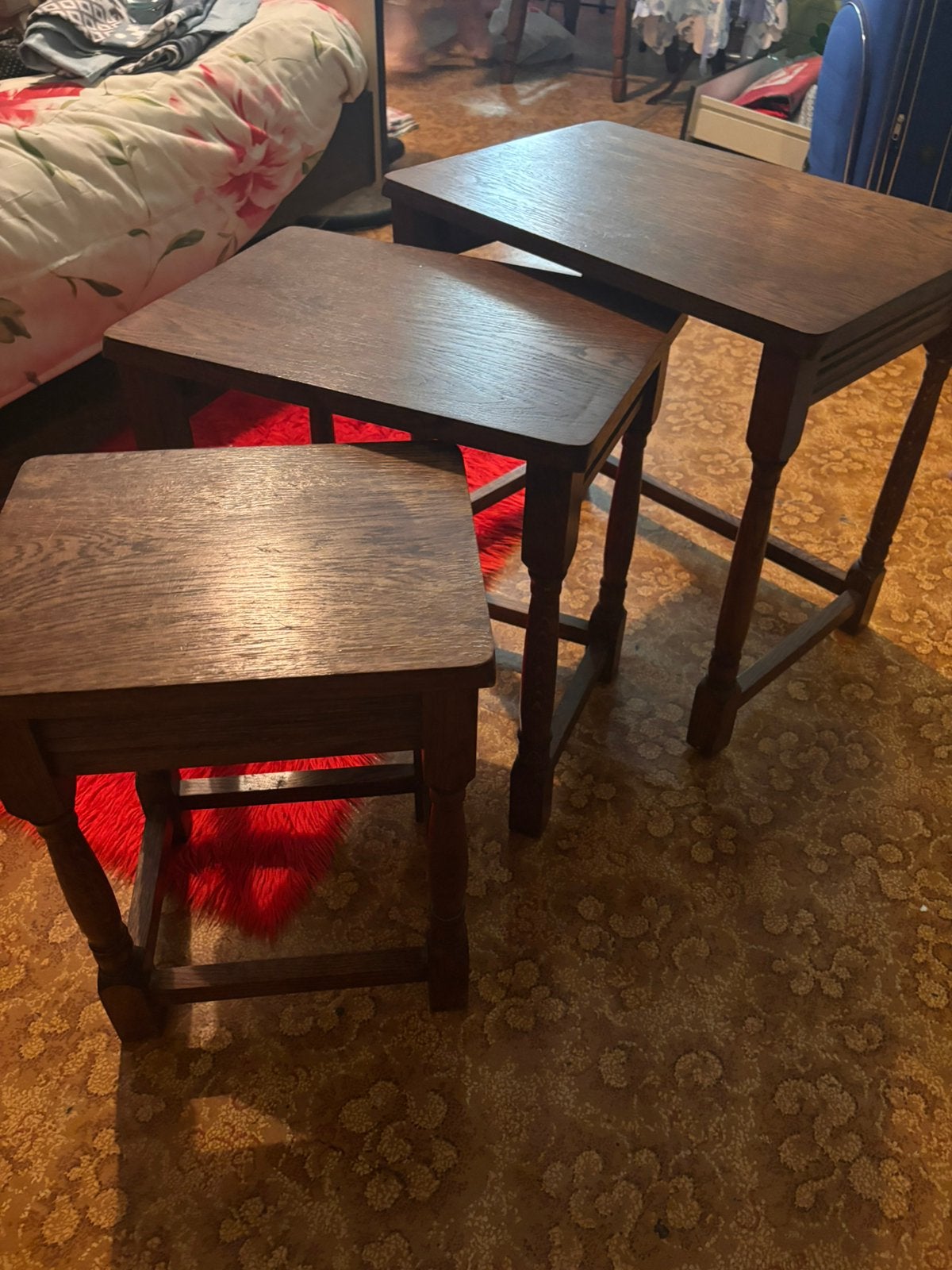 Table gigogne en bois, Enlèvement ou Envoi