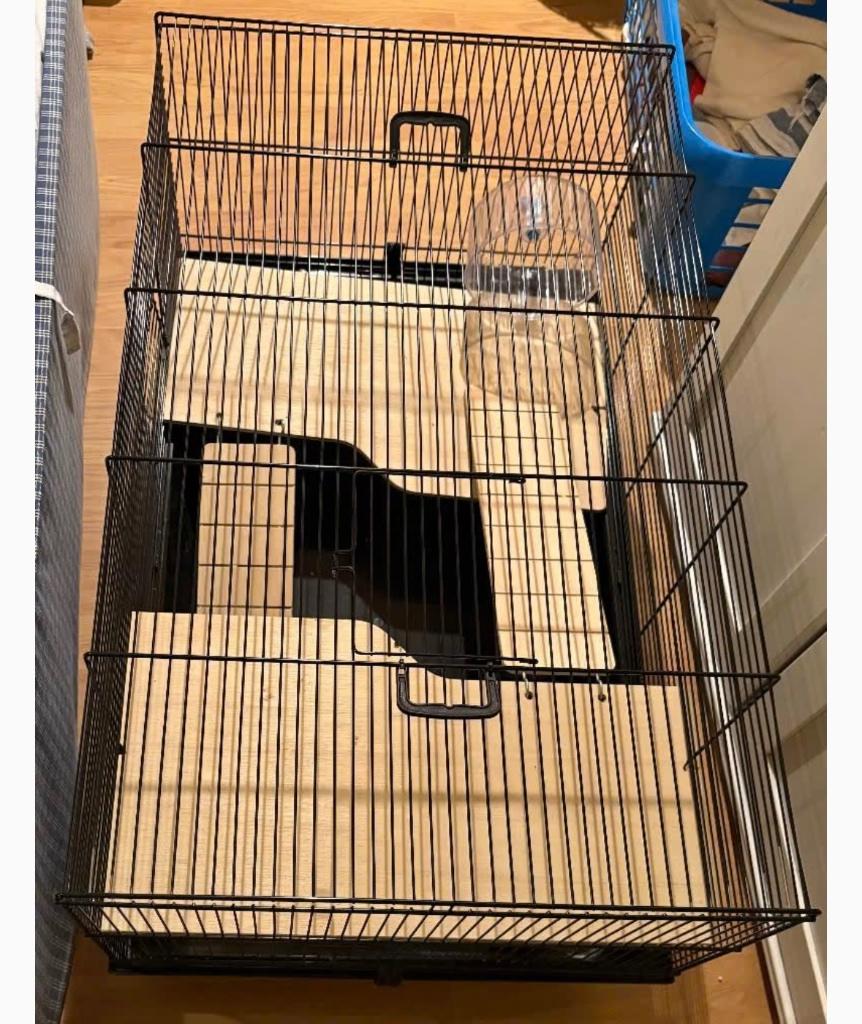 Cage hamster, 75 à 110 cm, Cage, Comme neuf, Enlèvement