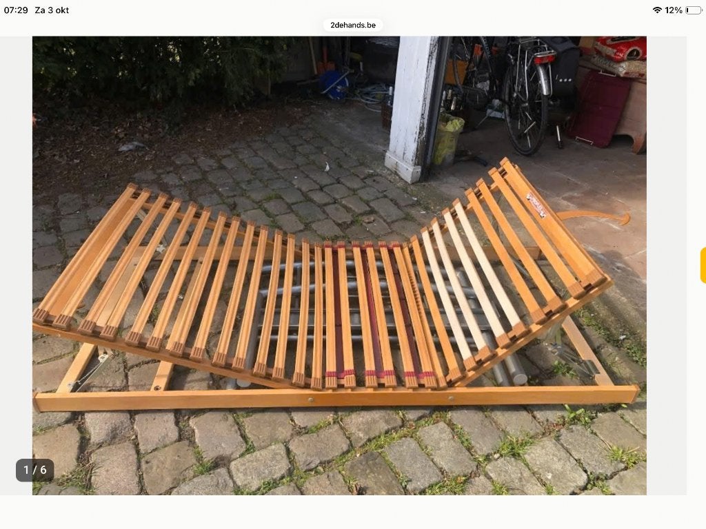 lattenbodem proflex velda met frame compleet, Enlèvement, Comme neuf, Une personne