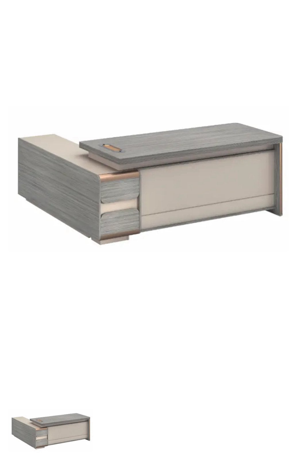 Executive Desk Melemine (bureau tafel)(nieuwe), Ophalen