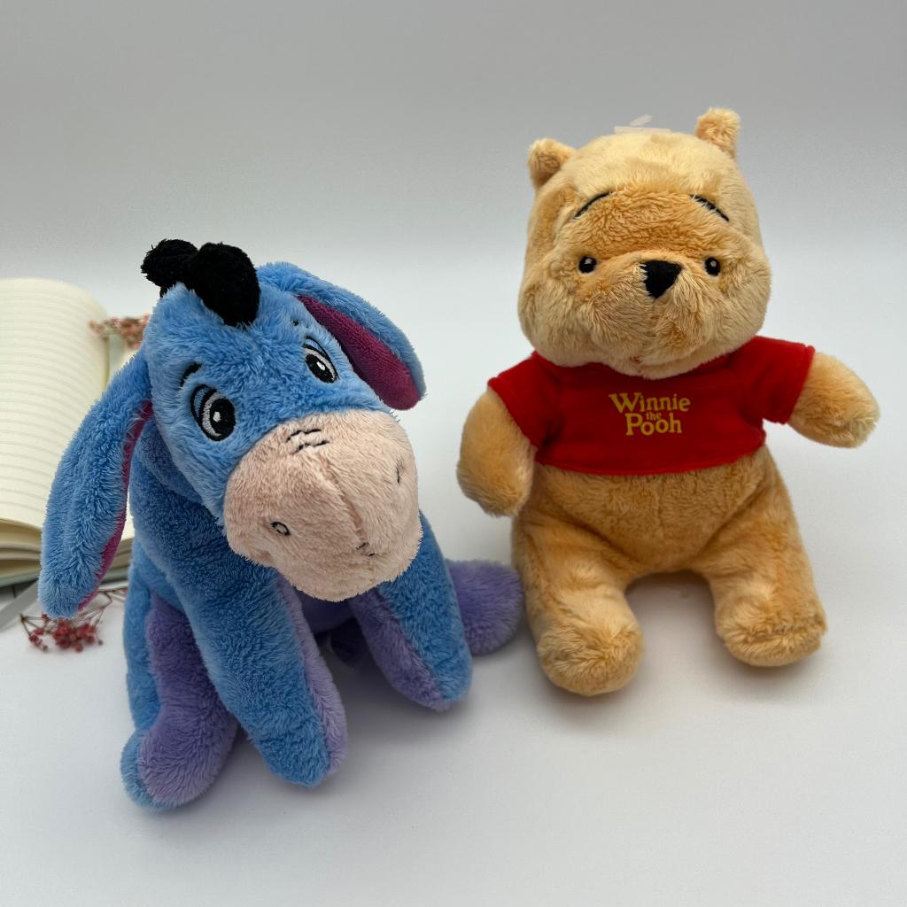 Winnie the Pooh & Eeyore Plush Disney Set, Verzamelen, Disney, Ophalen of Verzenden, Winnie de Poeh of vrienden, Nieuw, Knuffel