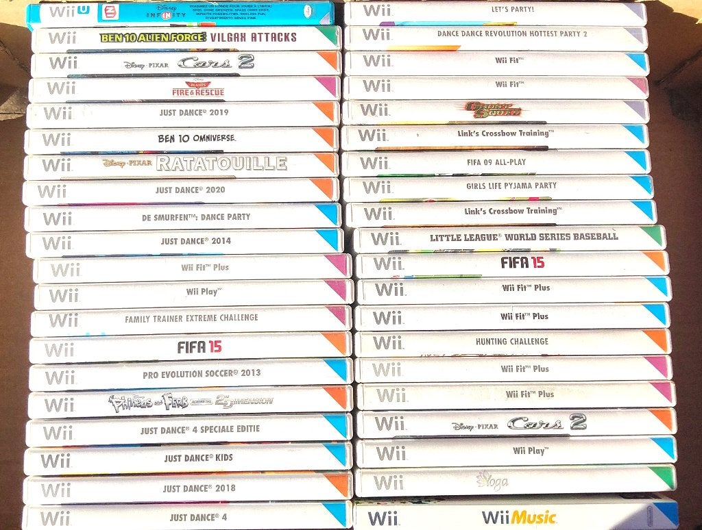 Lot van 40 Wii spelletjes, Games en Spelcomputers, Gebruikt, Overige genres, Ophalen of Verzenden, 3 spelers of meer
