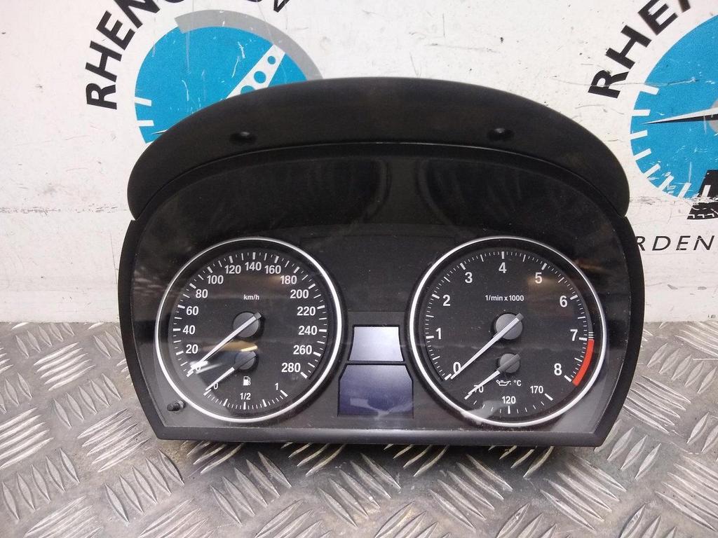 BMW 3 SERIES 335i High Executive KLOKKENPANEEL 2008, Ophalen of Verzenden, Gebruikt, Stiba lid