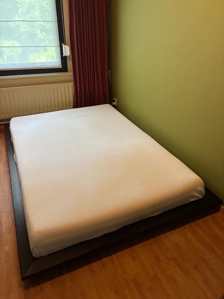 Bed Japanse stijl, Japans, Enlèvement, 200 cm, Bois