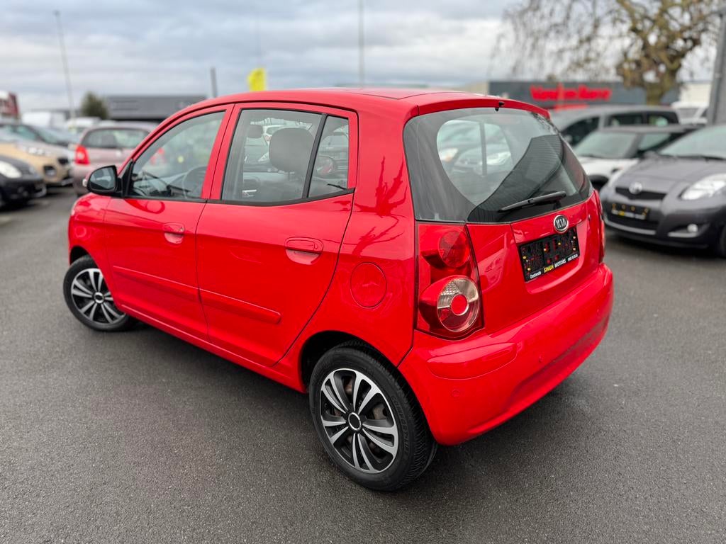 Kia Picanto 1.0 benzine | Airco | Keuring+Carpass |, Autos, Kia, Rouge, Achat, Entreprise, Boîte manuelle