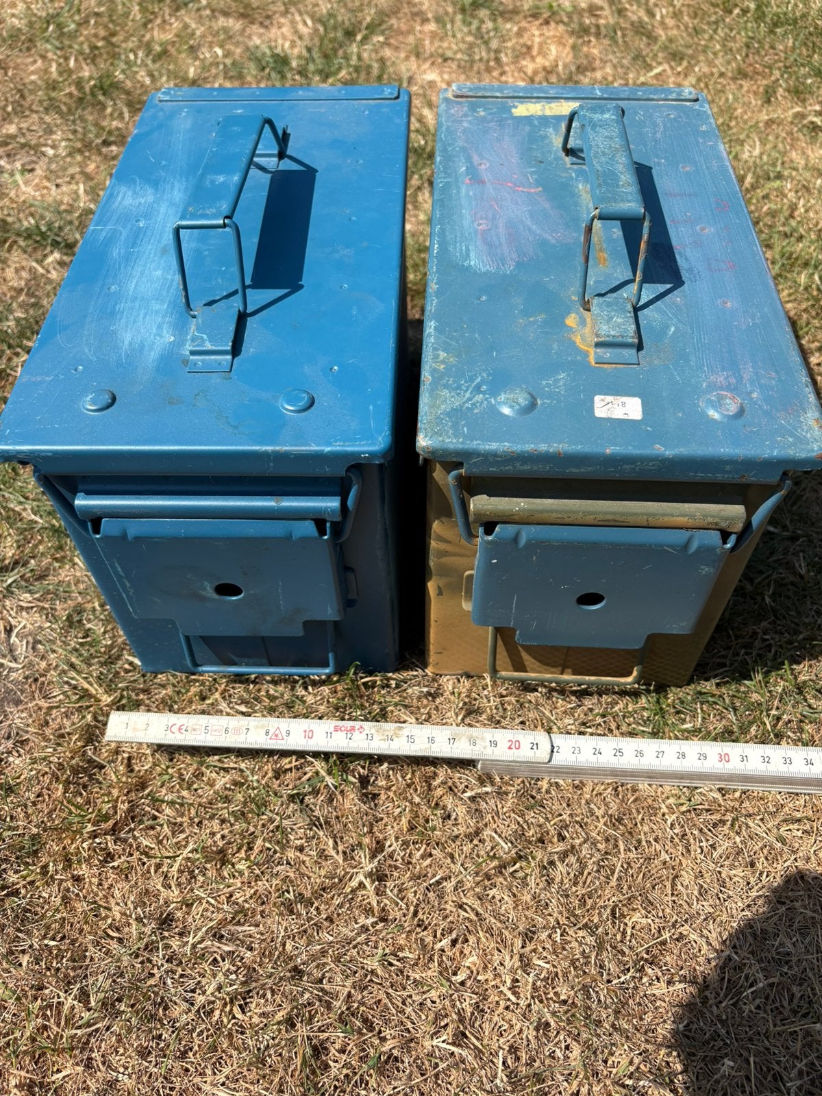Set 2stuks samen 10€ .50 kistjes US, Collections, Enlèvement ou Envoi, Armée de terre, Autres types