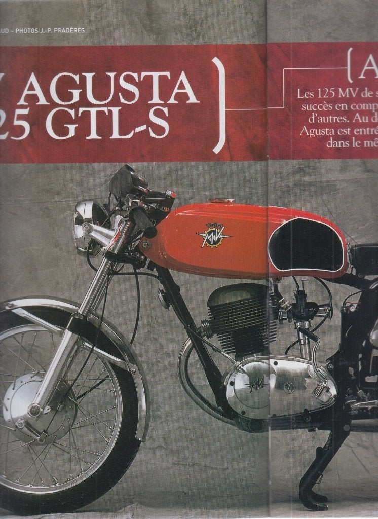 Moto MV Agusta 125 GTL-S collection, Livres, Envoi, Utilisé