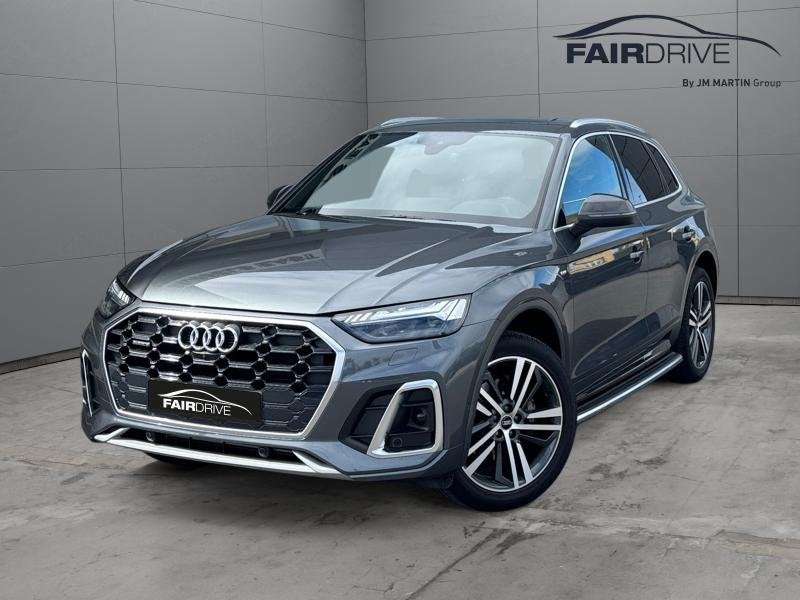 Audi Q5 45 TSFI Quattro S-line/Carbon pack/1 YEARS WARRANTY, Argent ou Gris, Achat, Euro 6, Entreprise