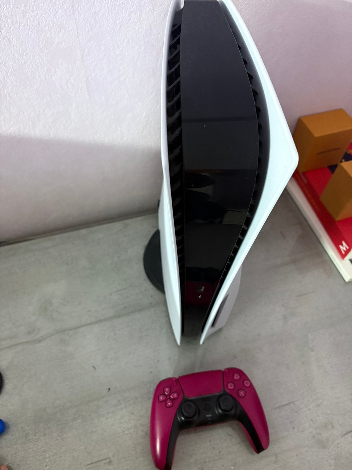 Ps5 met roze consol, Ophalen, Gebruikt, Playstation 5