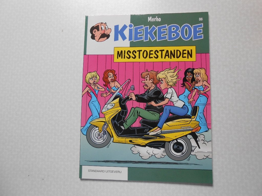 kiekeboe 86 Misstoestanden 2000 1 ste druk., Livres, BD, Comme neuf, Une BD, Enlèvement ou Envoi
