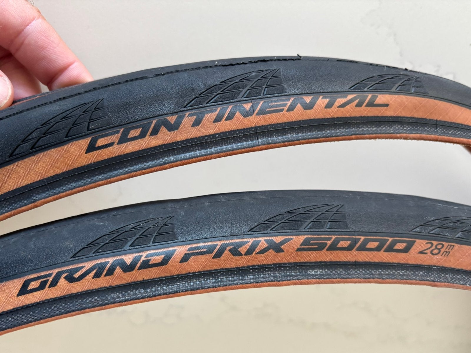 2x Continental Grand Prix 5000 28mm vouwband, Fietsen en Brommers, Ophalen of Verzenden, Nieuw, Racefiets, Band