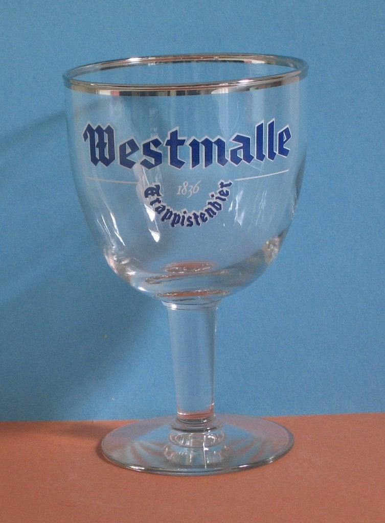 BIERGLAS WESTMALLE 841, Ophalen, Gebruikt, Glas of Glazen, Overige merken