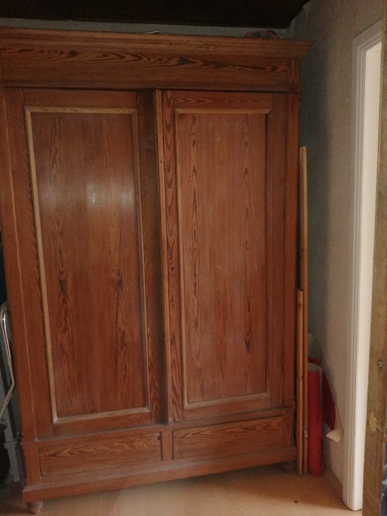 oude linnenkast, Ophalen