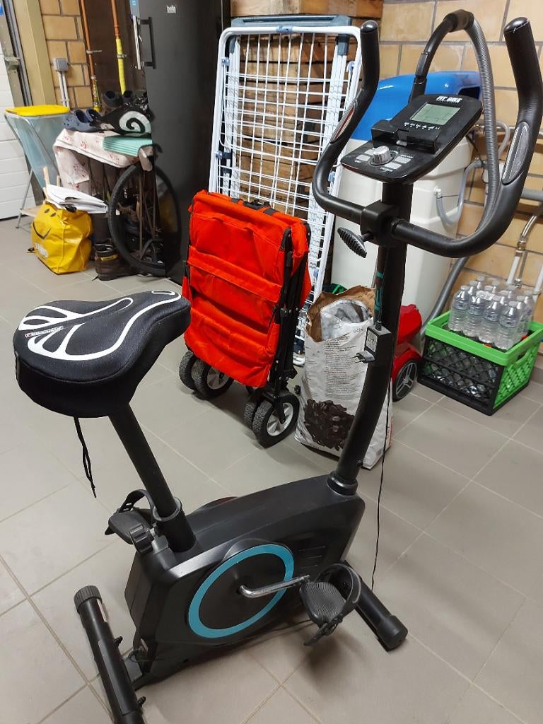 Hometrainer zwart Fitbike indoor cycles, Ophalen, Zo goed als nieuw, Metaal, Hometrainer
