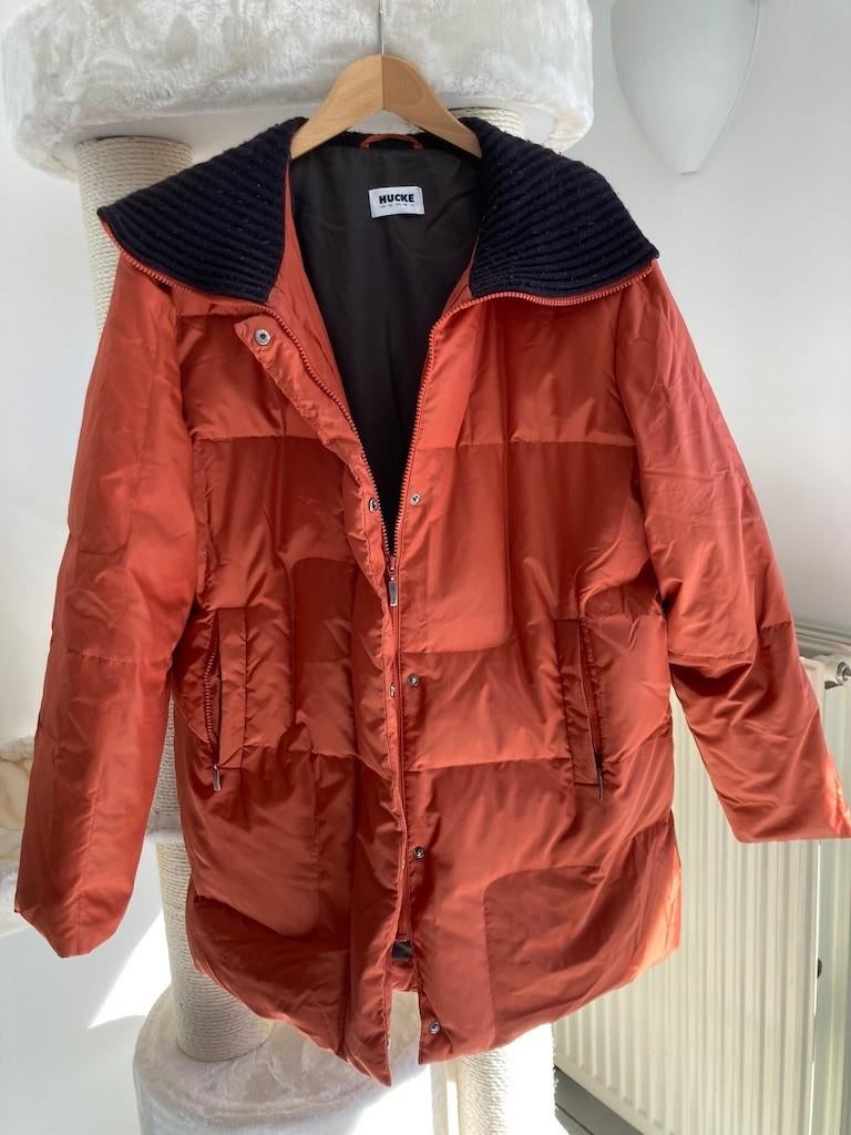 Winter anorakparka Dons Hucke Woman ( laatste bod mag weg), Kleding | Dames, Maat 42/44 (L), Oranje, Ophalen of Verzenden, Hucke
