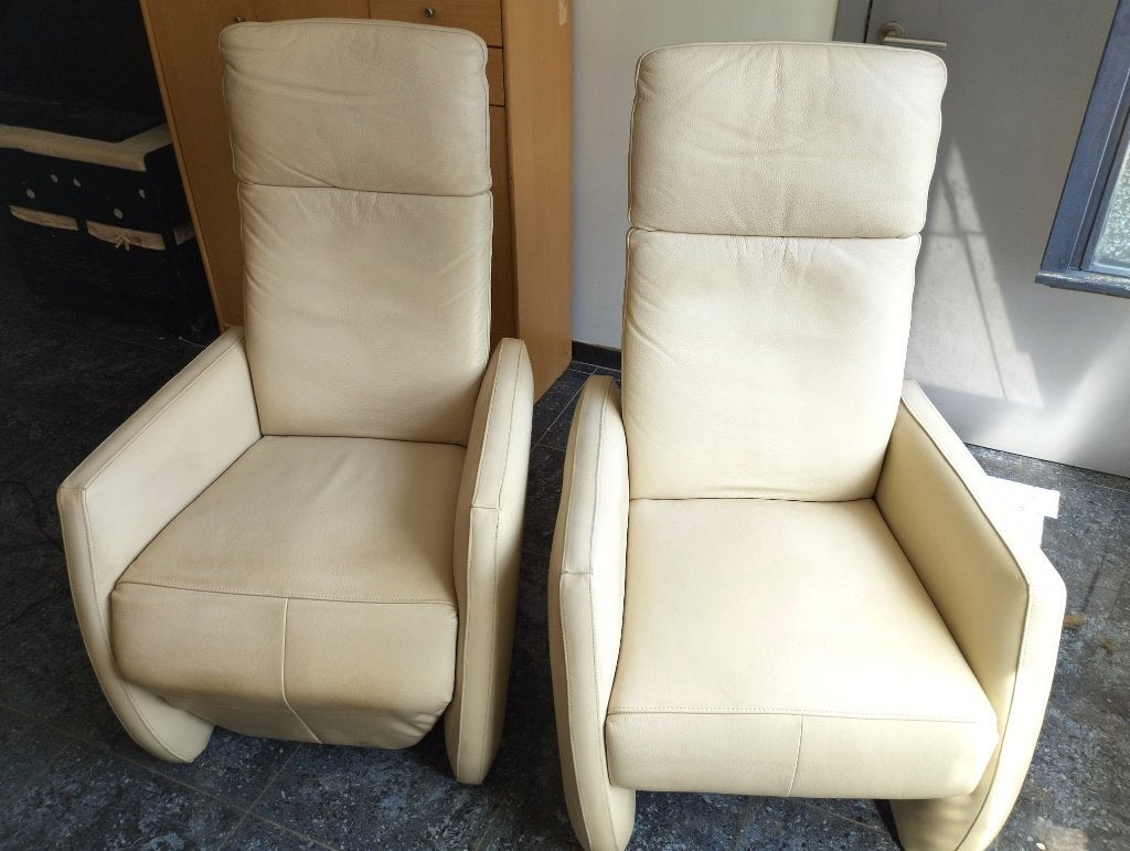 Fauteuil électrique, Maison & Meubles, Fauteuils, Enlèvement, Utilisé, Cuir