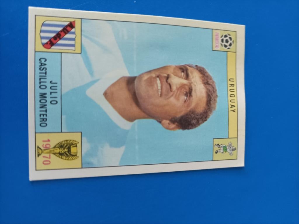 Panini Mexico 70 Uruguay Julio Castillo Montero, Ophalen of Verzenden
