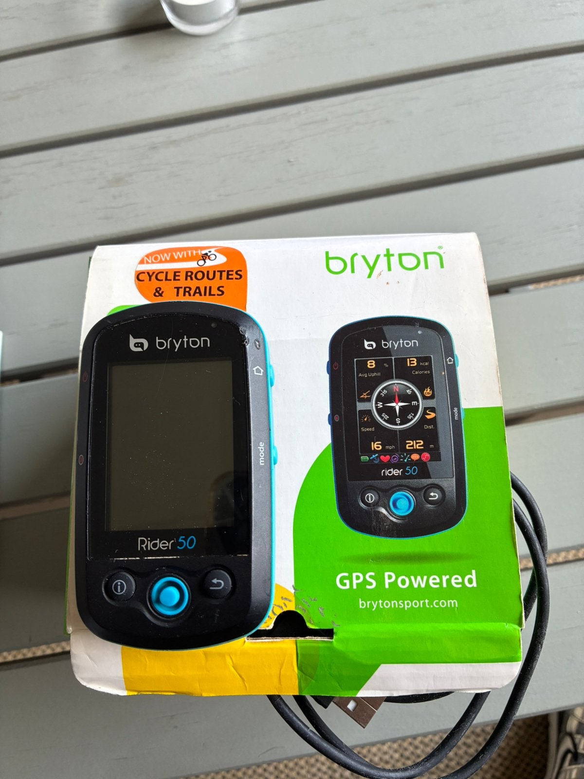Bryton gps te koop, Enlèvement, GPS, Comme neuf