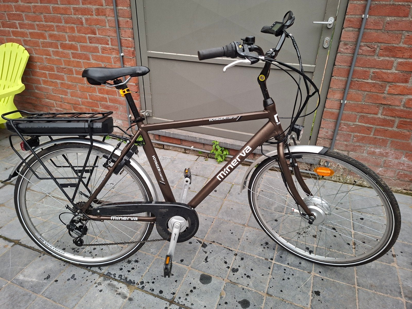Elektrische Fiets Minevra, Ophalen