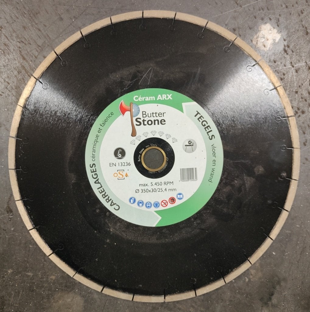 BUTTERSTONE CERAM ARX DIAMANTSCHIJF, Ophalen of Verzenden, Nieuw, Overige typen