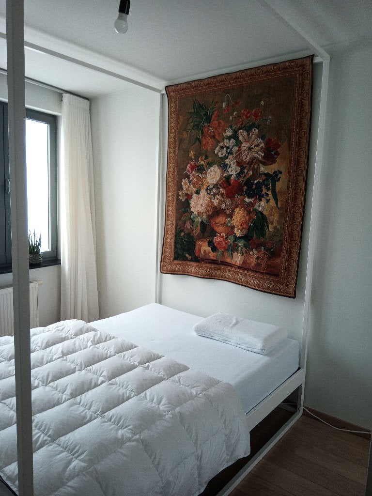 NOTORIA Sidera Hemelbed 140x200, Huis en Inrichting, Ophalen, Gebruikt, Wit, 140 cm