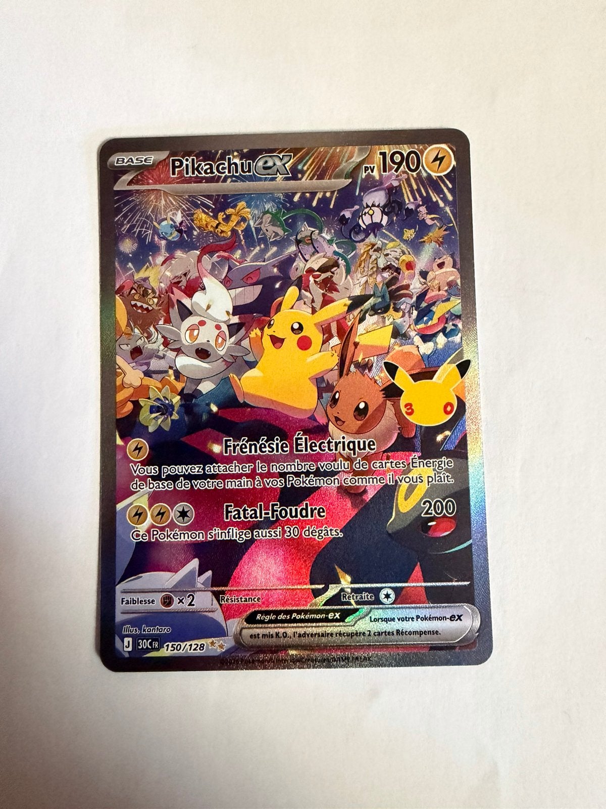 Cartes Pokémon 30 ans – Parfait état – À l’unité ou en lot, Enlèvement ou Envoi, Comme neuf
