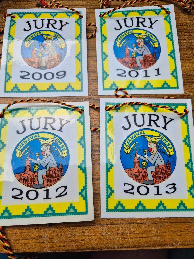 Carnaval medailles Temse Jury, Ophalen of Verzenden