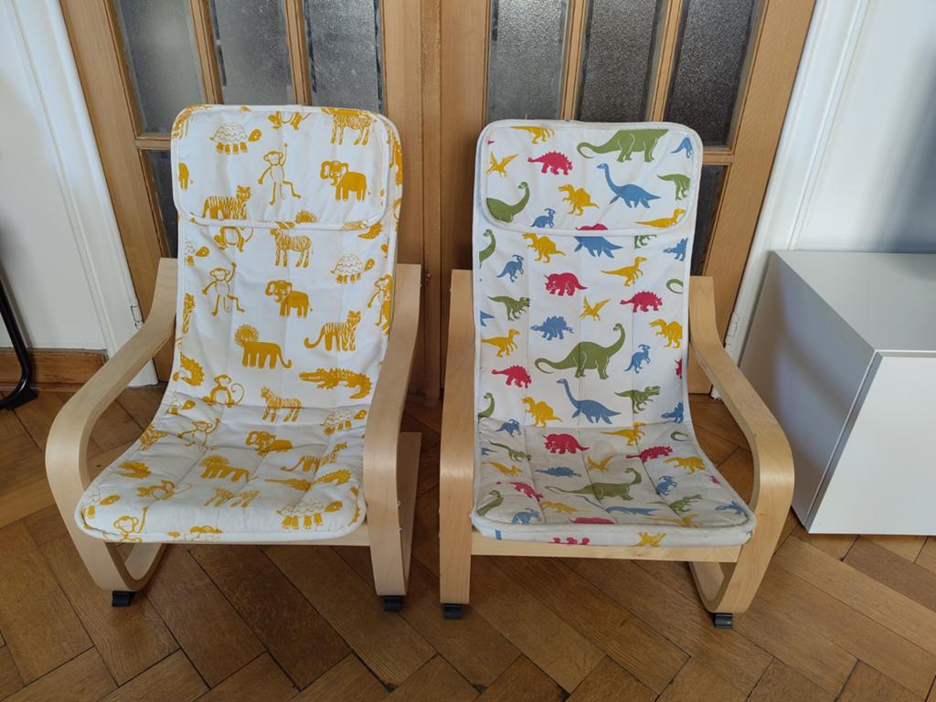IKEA Poang kinderfauteuil, Huis en Inrichting, Ophalen